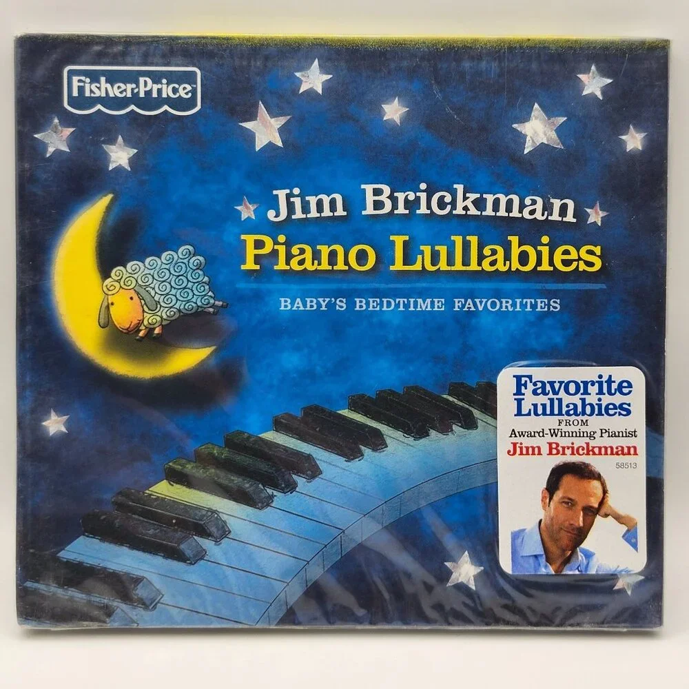 Jim Brickman Piano Lullabies Babys Bedtime Favorites CD 2012 Fisher-Price 54605 - Picture 1 of 2